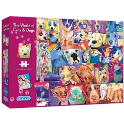 Gibsons Le Monde Des Chiens Et Chats* Chiens|Collages