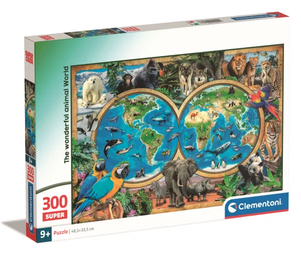 Clementoni Le Monde Merveilleux des Animaux* Autres Animaux|Animaux Sauvages