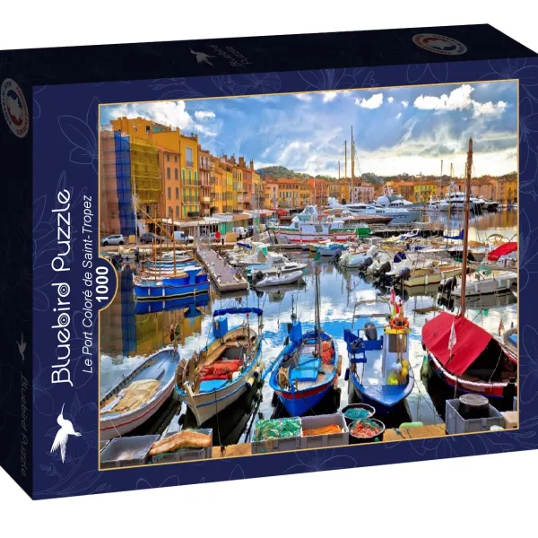 Bluebird Puzzle Le Port Coloré de Saint-Tropez* Villes Et Villages|Ports