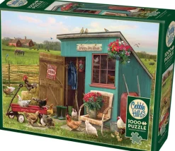 Cobble Hill Le Poulailler Joyeux* Animaux De La Ferme|Déco Et Objets