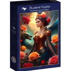 Bluebird Puzzle Le Pouvoir du Dragon*Femme Hommes Et Femmes|De 1 000 Pièces