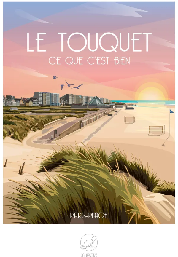 La Loutre LE TOUQUET CE QUE C'EST BIEN* Mers Et Océans|Villes Et Villages