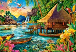 Castorland Île Tropicale* Plages Et Îles De Rêve|De 1 000 Pièces