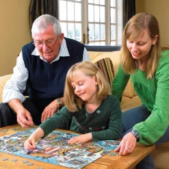 Cobble Hill Le voyage des Vikings*Enfant Bateaux|Puzzles Pour Enfants