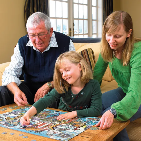 Cobble Hill Le voyage des Vikings*Enfant Bateaux|Puzzles Pour Enfants