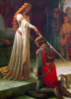 Gold Puzzle Leighton Edmund Blair - Leighton Edmund Blair : The Accolade* Art|De 1 000 Pièces