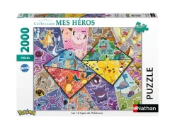 Nathan Les 16 Types de Pokémon* Animaux Fantastiques|De 2 000 Pièces