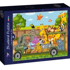 Bluebird Puzzle Les Animaux du Zoo*Enfant Animaux Sauvages|Dès 4 Ans : 21 À 30 Pièces