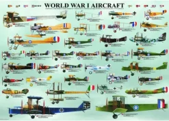 Eurographics Les Avions de la 1ère Guerre Mondiale* Avions Et Objets Volants|De 1 000 Pièces