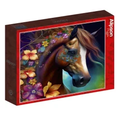 Alipson Puzzle Les Buveurs de Vent - Flynn* Chevaux|Carré