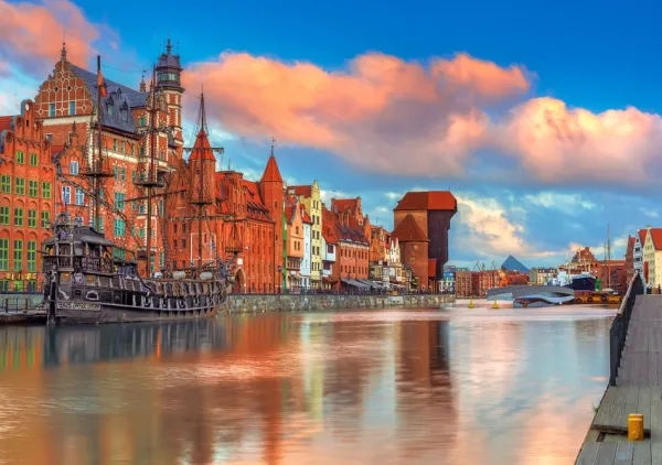 Castorland Les Couleurs de Gdansk* Mers Et Océans|Villes Et Villages