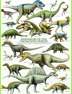 Eurographics Les Dinosaures - Période du Crétacé* Dinosaures|De 1 000 Pièces