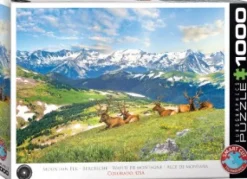 Eurographics Les Élans à la Montagne* Animaux Sauvages|Montagnes