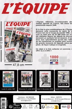 L Équipe Les Légendes du Cyclisme* De 1 000 Pièces|De 1 000 Pièces