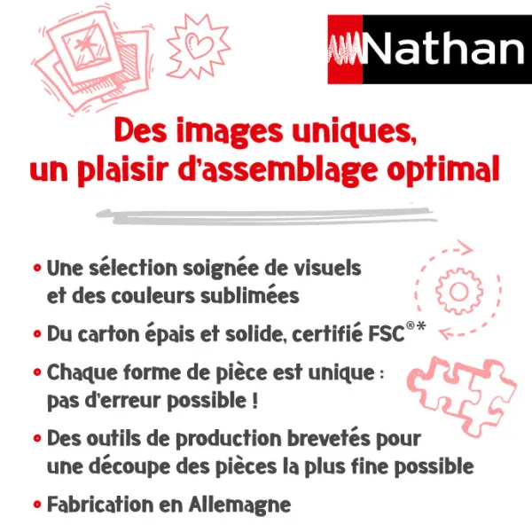 Nathan Les Mille et Une Couleurs* De 1 500 Pièces|De 1 500 Pièces