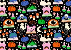 Enjoy Puzzle Les Monstres au Travail*Femme Halloween|Déco Et Objets