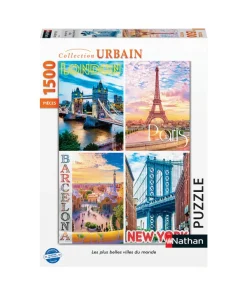 Nathan Les Plus Belles Villes du Monde* De 1 500 Pièces|De 1 500 Pièces