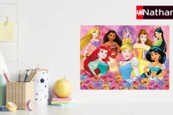 Nathan Les Princesses Disney*Enfant Puzzles Pour Enfants|Dès 5 Ans : 31 À 49 Pièces