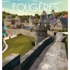 La Loutre Les terres de FOUGÈRES* Monuments|De 1 000 Pièces