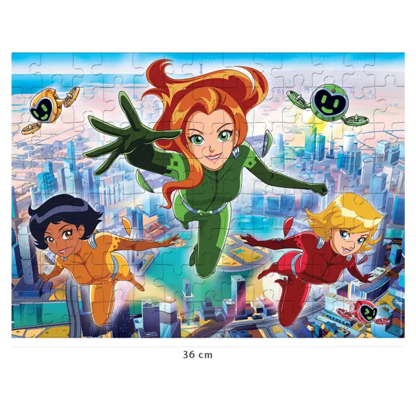 Nathan Les Totally Spies en Mission*Enfant Puzzles Pour Enfants|Dès 6 Ans : 50 À 100 Pièces
