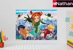 Nathan Les Totally Spies en Mission*Enfant Puzzles Pour Enfants|Dès 6 Ans : 50 À 100 Pièces