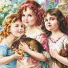 Castorland Les Trois Grâces*Femme/Enfant Rétros Et Nostalgie|Bébés Et Enfants