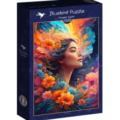 Bluebird Puzzle L'Esprit des Fleurs*Femme Hommes Et Femmes|Forêts, Fleurs Et Jardins