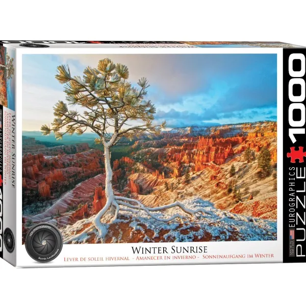 Eurographics Lever de Soleil Hivernal* Parcs Naturels Et Nationaux|Neige