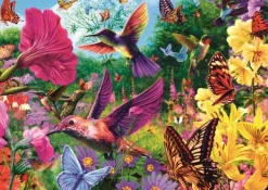 Trefl L'Heure Du Thé : Jardin Des Colibris* Oiseaux|Forêts, Fleurs Et Jardins