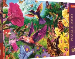 Trefl L'Heure Du Thé : Jardin Des Colibris* Oiseaux|Forêts, Fleurs Et Jardins
