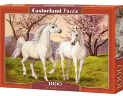 Castorland Licornes Amoureuses*Femme Licornes|Amour Et Tendresse