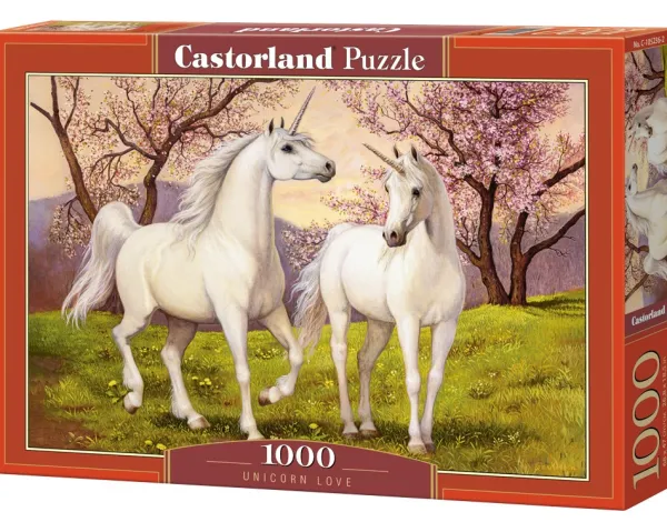 Castorland Licornes Amoureuses*Femme Licornes|Amour Et Tendresse