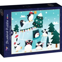 Bluebird Puzzle L'Igloo des Pingouins*Femme Animaux Sauvages|Animaux Marins