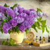 Enjoy Puzzle Lilas et échecs* Déco Et Objets|Forêts, Fleurs Et Jardins