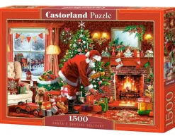 Castorland Livraison Spéciale du Père Noël*Femme De 1 500 Pièces|De 1 500 Pièces