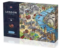 Gibsons London Landmarks* Rétros Et Nostalgie|Cartes Du Monde