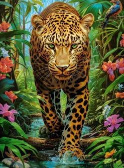 Castorland Léopard Sauvage* De 2 000 Pièces|De 2 000 Pièces