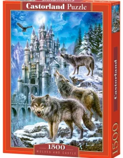Castorland Loups devant le Château* De 1 500 Pièces|De 1 500 Pièces
