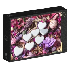 Grafika Love - White Hearts*Femme Déco Et Objets|Zen Et Bien Être