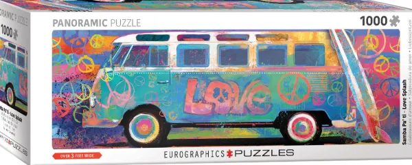 Eurographics Love Splash* Panoramique|Voitures, Motos Et Camions