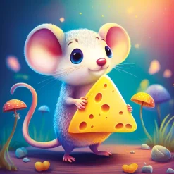 Yazz Lovely Mouse*Enfant Puzzles Pour Enfants|Carré