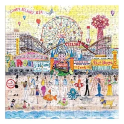 Galison L'Été au Parc d'Attractions - Puzzle 500 Pièces* De 4 000 À 5 000 Pièces|De 4 000 À 5 000 Pièces