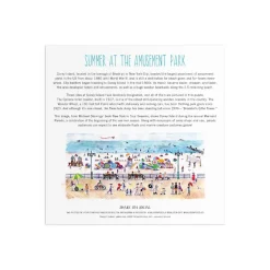 Galison L'Été au Parc d'Attractions - Puzzle 500 Pièces* De 4 000 À 5 000 Pièces|De 4 000 À 5 000 Pièces