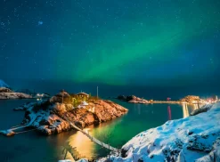 Ravensburger Lumières du Nord, Tromsø, Norvège (Puzzle Highlight, Scandinavian)* Neige|De 500 À 999 Pièces