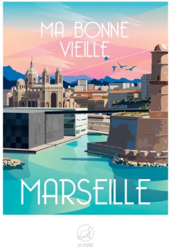 La Loutre Ma bonne vieille MARSEILLE* Plages Et Îles De Rêve|Villes Et Villages
