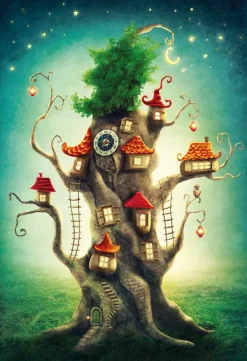 Magnolia Magic Tree House* Déco Et Objets|Forêts, Fleurs Et Jardins