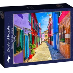 Bluebird Puzzle Maisons Colorées - Burano* Villes Et Villages|France