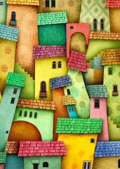 Enjoy Puzzle Maisons de la Joie* Déco Et Objets|Villes Et Villages