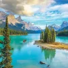 Eurographics Maligne Lake Alberta* Parcs Naturels Et Nationaux|Montagnes