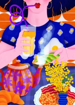 Pieces & Peace Mallory aux Eclats - Le Brunch*Femme Déco Culinaire|Hommes Et Femmes